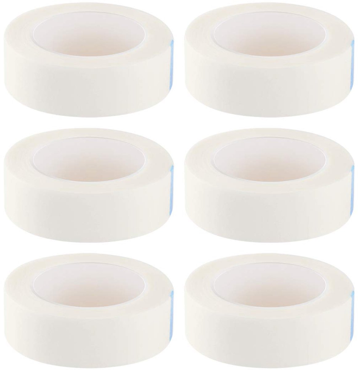 Eyelash Adhesive Tape, Pack of 6, Eyelash Isolation Tape Plant, Lint-Free Eye Tools, Medical Adhesive Tape for Eyelash - ShopVlot