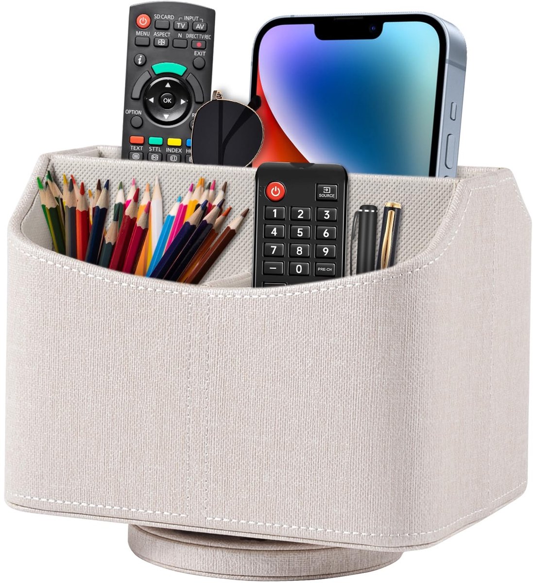 Omgoods - Multifunctionele Rotatie Organizer voor Remote Controls