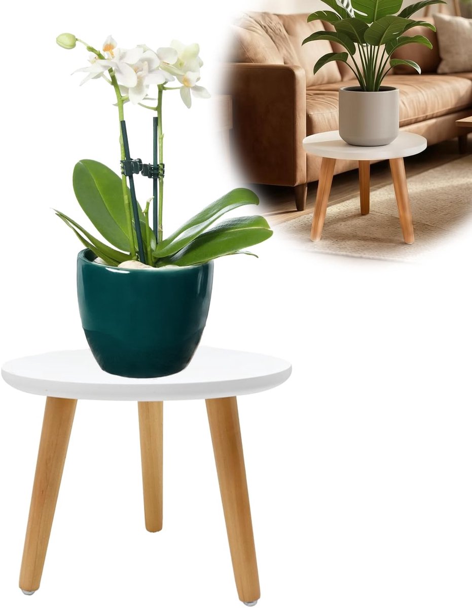 Omgoods - Houten Plantenstandaard voor Binnen en Buiten