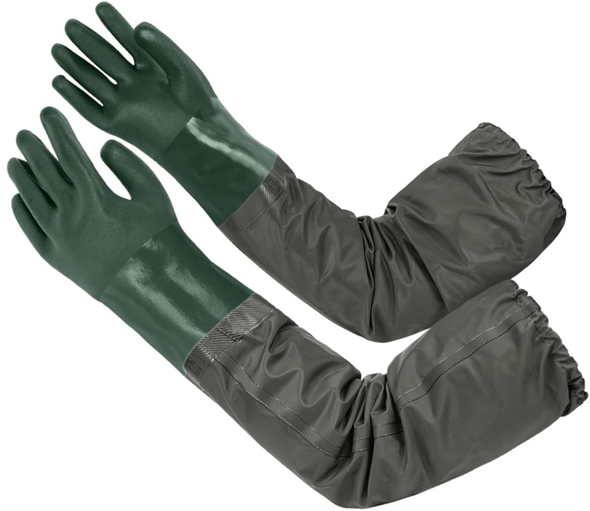 Omgoods - Waterdichte Vijverhandschoenen 70 cm - Lange Arm Handschoenen voor Tuinieren en Visserij