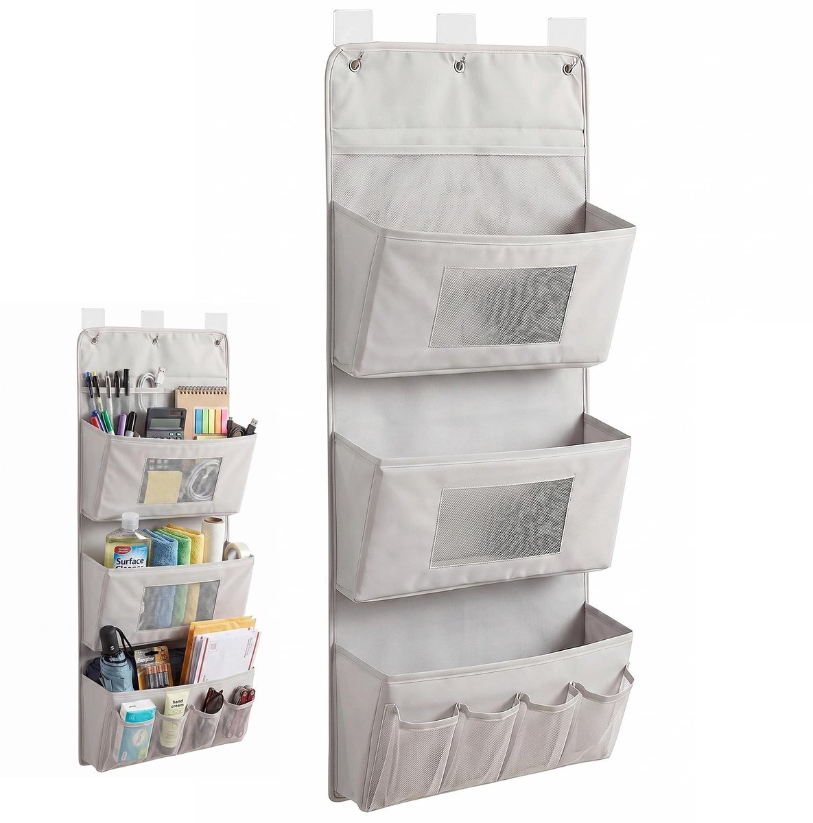 Omgoods - 3-laags Hangorganizer van Oxford Stof met Haken