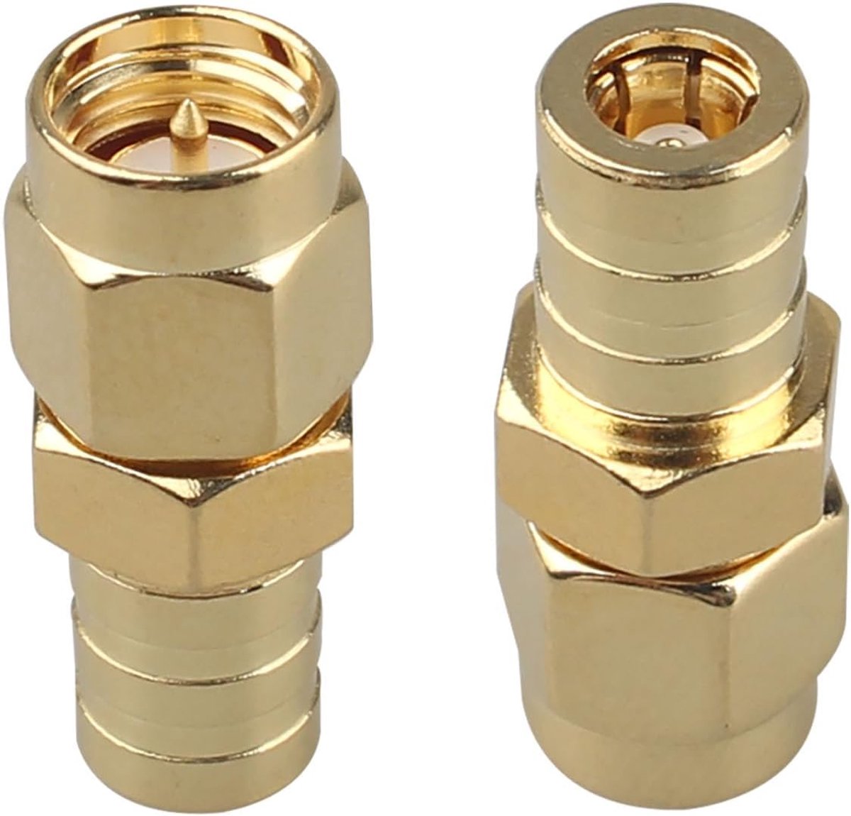 SnelShoppen - SMA naar SMB Coaxiaal Adapter Plug, RF Plug voor WLAN Router, Draadloze Transmitter Ontvanger, GPS Antenne, Telecommunicatie Apparatuur