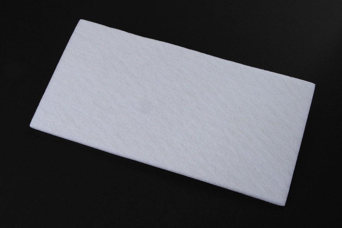 Viltglijders - Meubelglijders Stoelbekleding - Vloeren Beschermen - Zelfklevend - 100 x 200 mm - Wit
