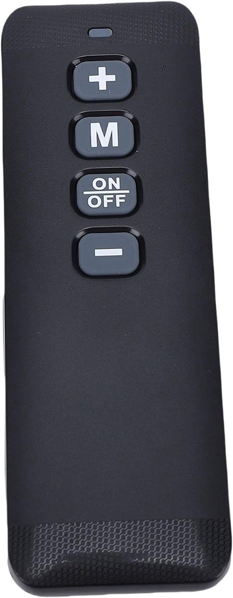 Afstandsbediening voor Walking Pad Q1 Loopband, Vervangende Afstandsbediening met Bereik van 32,8ft met 360 Graden Bediening, Eenvoudige Snelheidsaanpassing, Zwart ABS