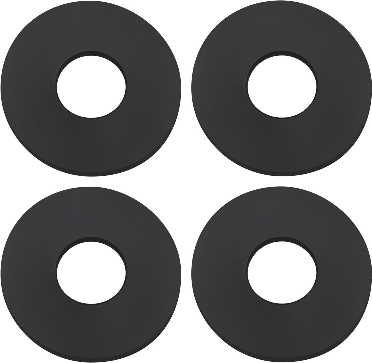 4 stuks stortbak sifon bel afdichtring vervangend onderdeel 7150004 715-0004 compatibel met Schwab stortbak blootgesteld verborgen stortbak (63 x 24 x 4 mm)