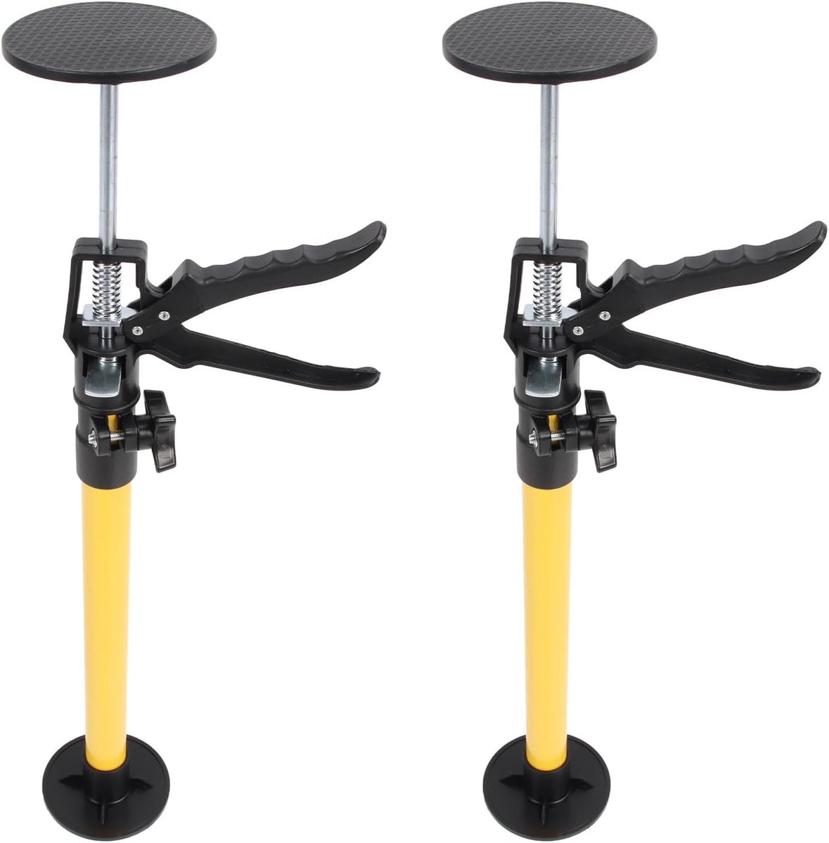 Stangen, 50-115 cm lange steunstangen voor kasten, voor plafondmontage, voor deurkozijnen en hangkasten