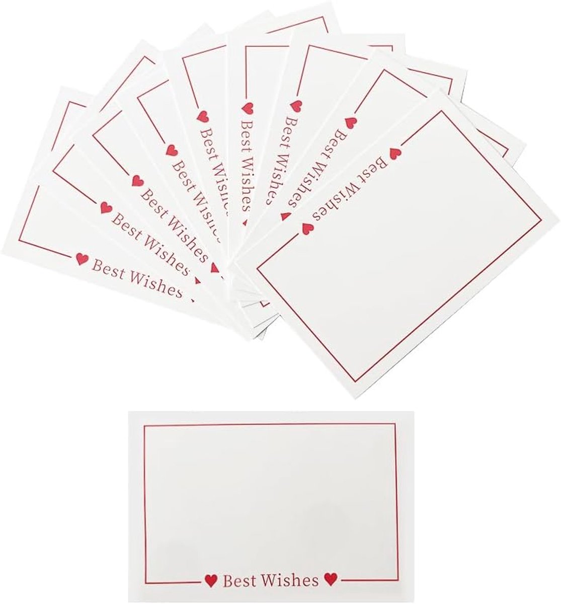 Papieren Kaarten, Cadeauberichtkaarten, Bedankt Kaarten, Blanco Visitekaartjes, DIY-Graffitiberichten, DIY-Creaties (15 * 10cm-HB)