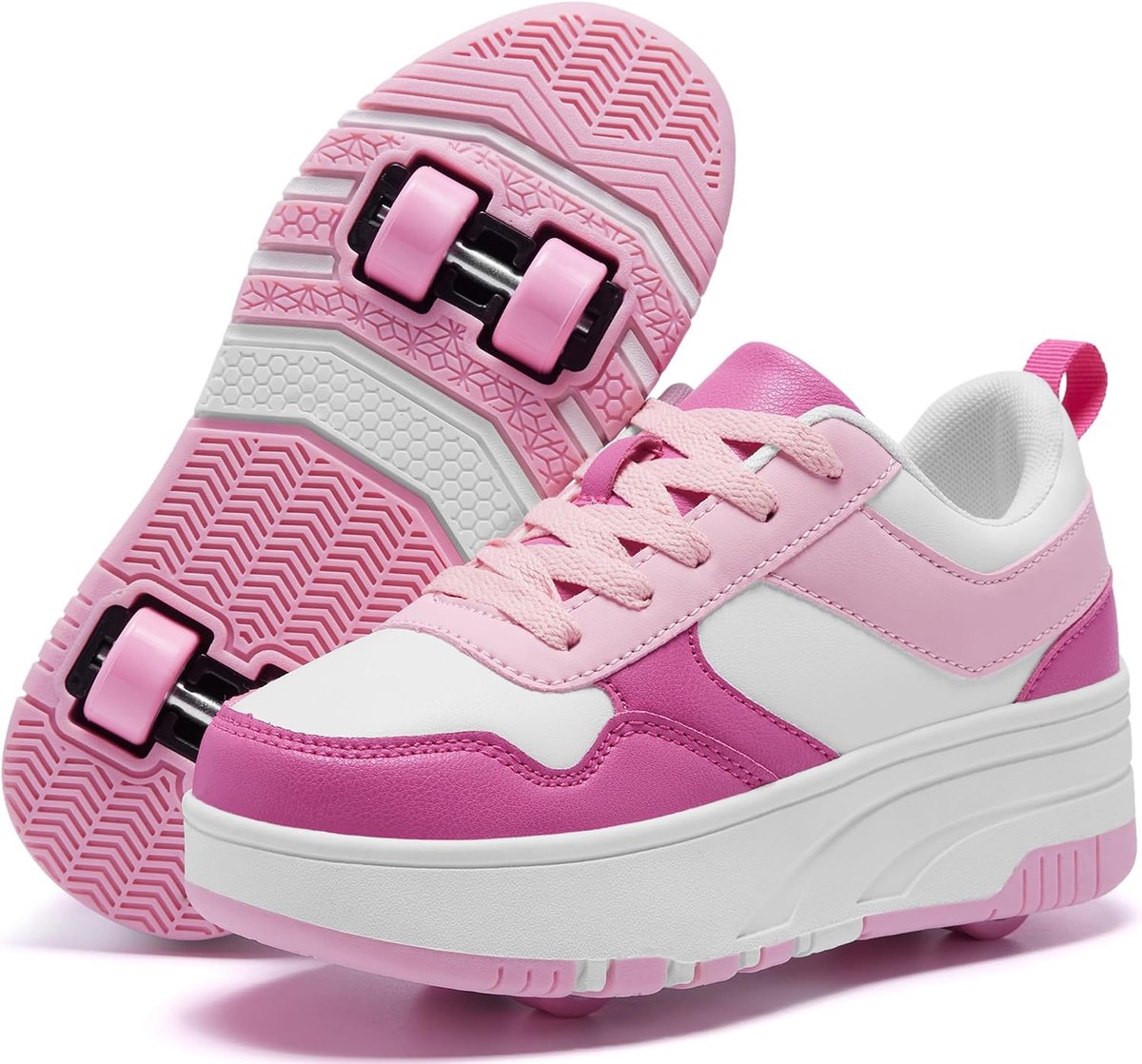 Rolschaatsen schoenen voor kinderen meisjes jongens afneembare wielen mode sneakers