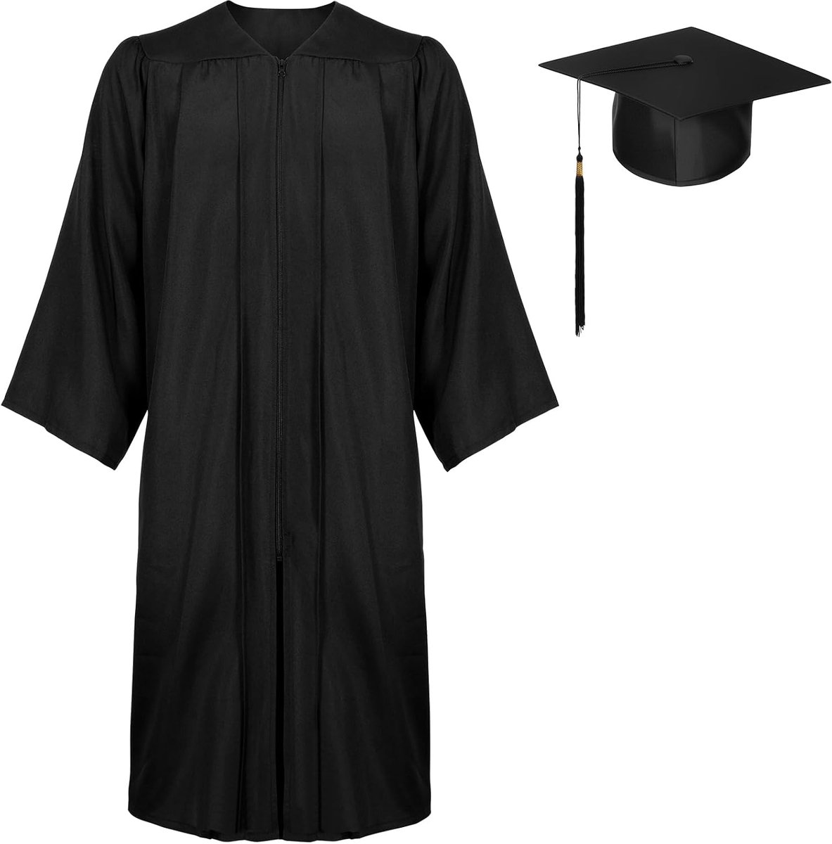 Afstudeerhoed met bachelorhoed, uniseks, afgestudeerden, gewaad, doctorshoed, afgestudeerde, bachelor, universiteit, master, kostuum, bachelor, afstuderen, universiteit, geschenken