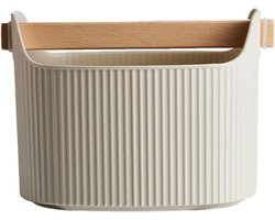 Espresso Klopbox - Koffiepuckhouder Opvangbak - Koffiedik Verwijderen - Verhoogde Stabiliteit Antislip - 19 x 132 cm - Zwart