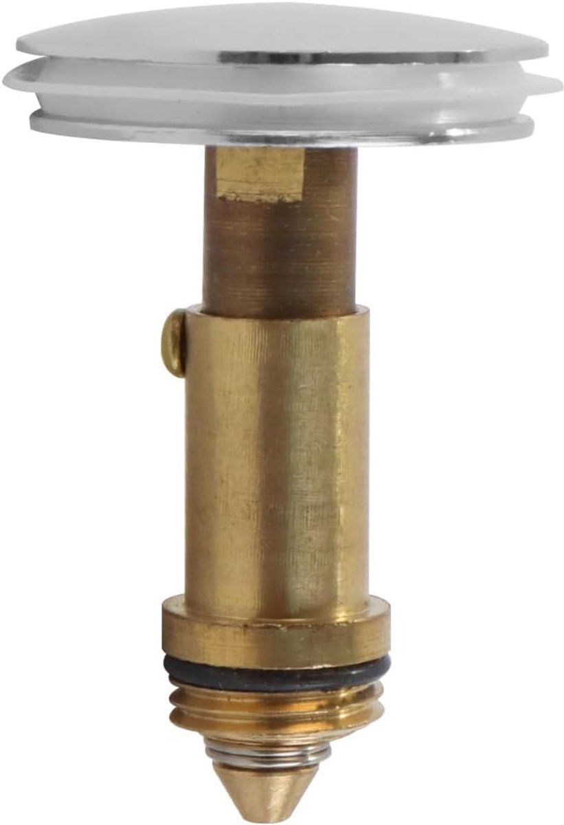 afvoerklep, druk-open afvoerfitting, geschikt voor gatdiameters van 38 mm