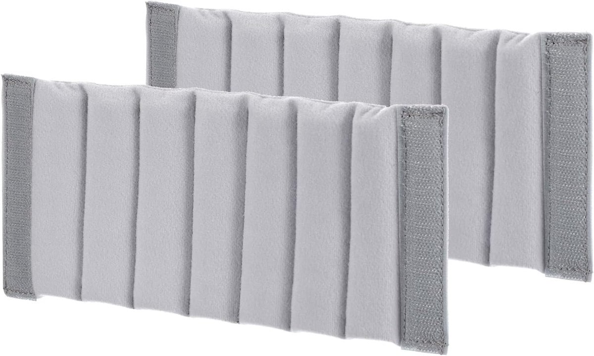 Camera Tas Verdelers, Schokbestendige Camera Tassen Inserts Separator Pad Beschermend voor Nikon Camera DSLR Beschermhoes Organizer Universele Verdeler Kussen, Grijs, 26.5cmx12.5cmx1.4cm