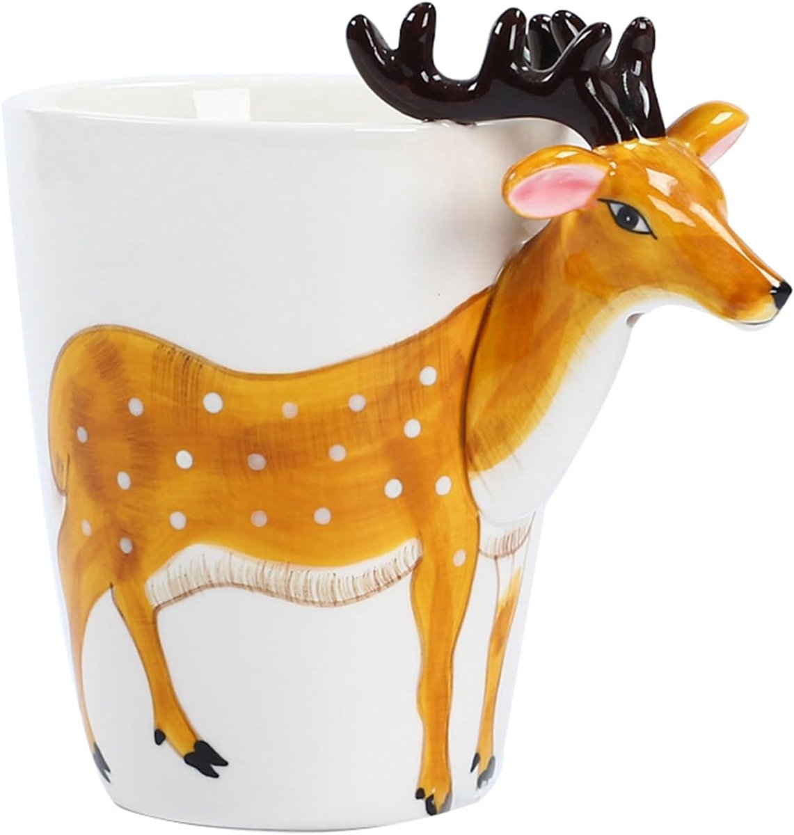 3D Dierenmok giraffe koe mok grappige dierlijke mok geschenk