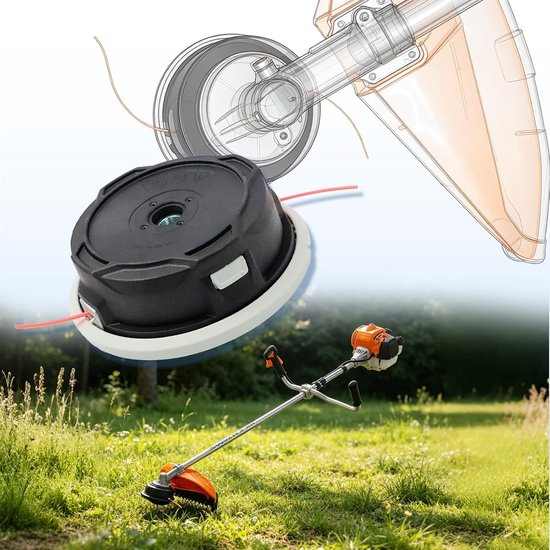 40027102170 maaikop draadspoel trimmerkop voor Stihl 36-2 FS 89 FS 91 FS 111 FS 131 FS 240 C-E FSA 130 FSA 135 FR 131 FR 131 T FR 410 C FR 460 TC — afbeelding 5