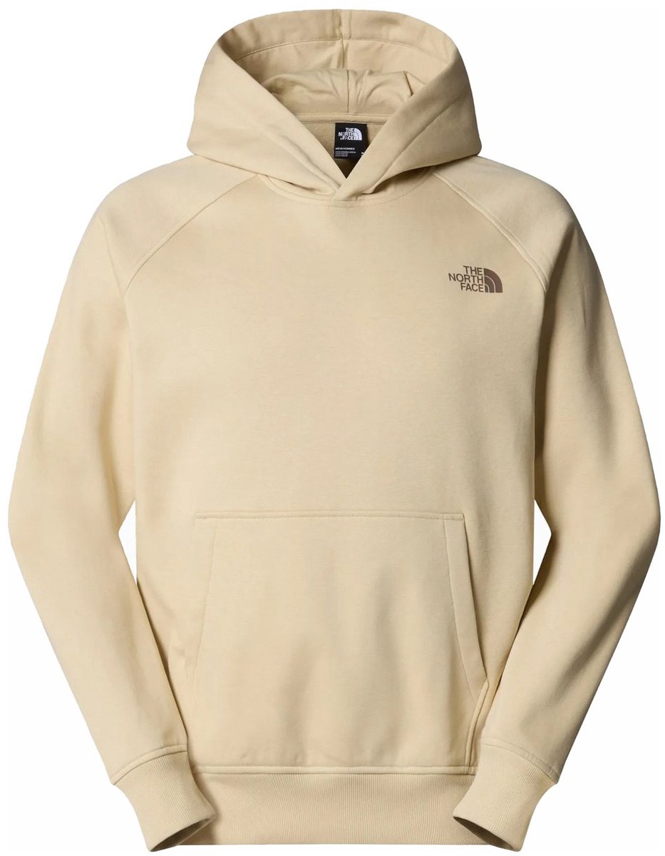 The North Face Heren Raglan Box NSE Hoodie Khaki/Stone