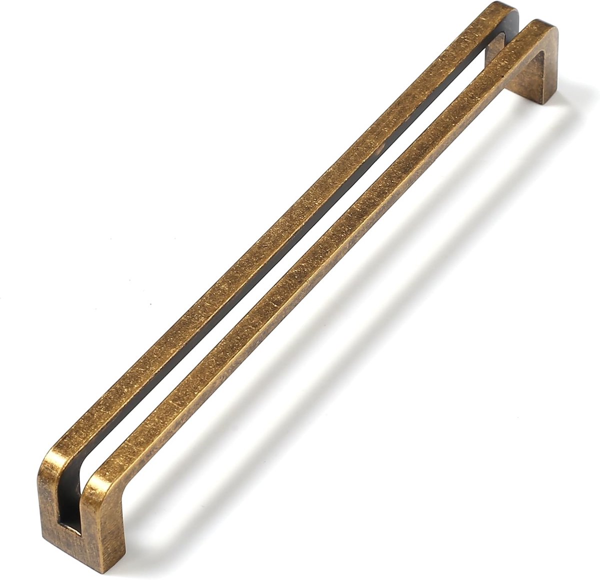 Deurgrepen,keukenkastgrepen, Deurgrepen,Meubelgrepen voor keukenkasten, kledingkasten,meubelgrepen,kastgrepen,Brons 192mm gatafstand, 6 stuks