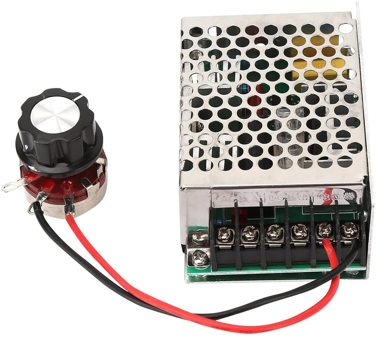 Motor 4KW DC Gouverneur Brug Gelijkrichter met Condensator, 220V DC Motor Snelheidsregelaar DC Motor Control 180V Eenfase Motor Gouverneur 220V