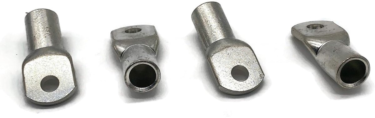 kabelschoen 70mm² M8 4x voor accukabel koperkabelgeflecht
