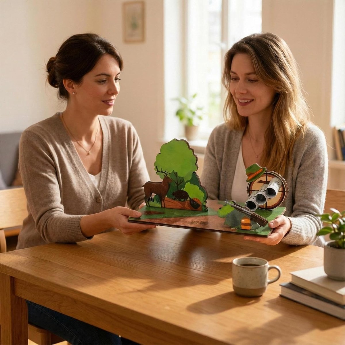 Geldcadeau voor verjaardag, houten jacht, cadeaus voor mannen, 3D-geldcadeau, eerste schooldag, creatieve doe-het-zelf 3D-houten kaart, voor Vaderdag, verjaardag, feest