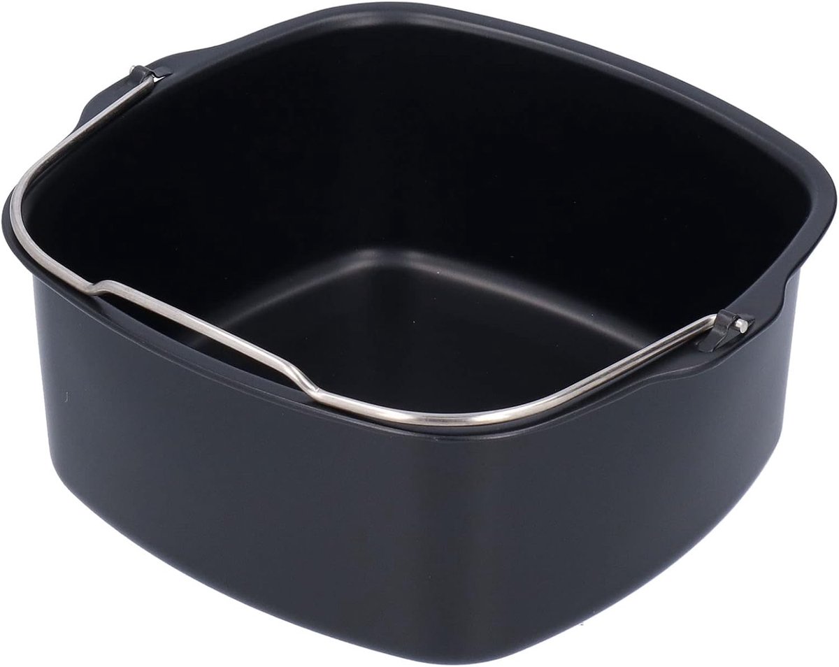 Veiyi 8 cm ovenschaal, taartvorm, hoekig, accessoires heteluchtfriteuse, vervanging voor HD9925 HD9860 HD9905