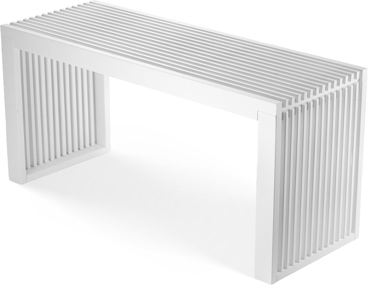 SnelShoppen - Multifunctionele Halbank - Eetkamerbank - Houten Halbank - Sofa Bed - BAM BOO BOX Kapstok - Slaapkamerbank 90x33x43cm - Keukenbank - Ban