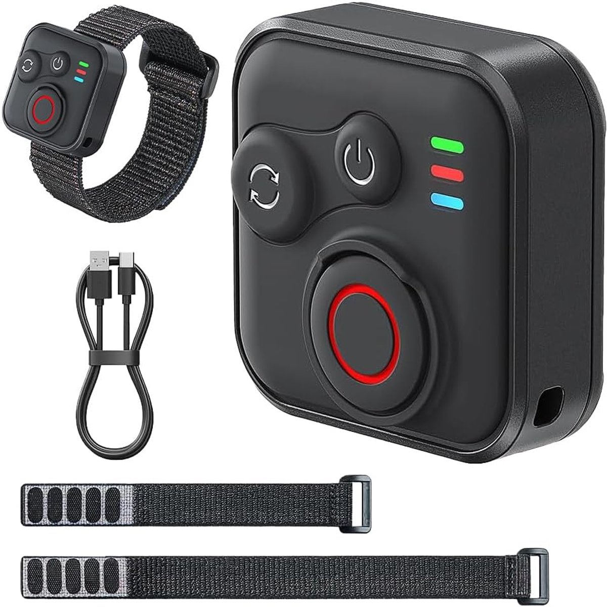 Bluetooth-afstandsbediening voor Insta360 X5/X4/X3/Ace Pro/Ace Pro 2/Go3s/Go3/Gopro/One R/RS/Hero 13/12/11/Ios/Android, draadloze afstandsbediening voor Insta360 met polsband, bereik 50 m