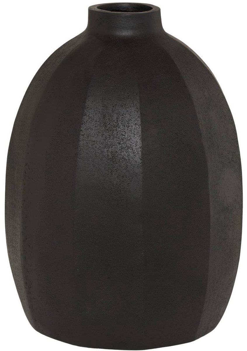 Vase Nyer H.42cm noir