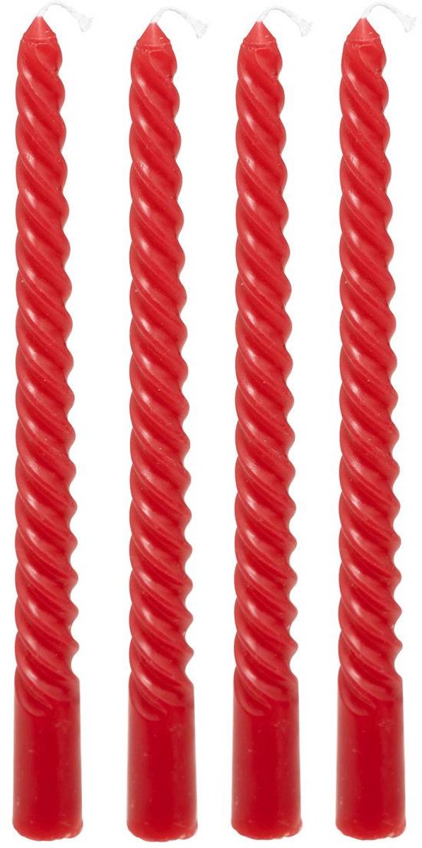 Set van 4 TWIST MANY-kaarsstokken