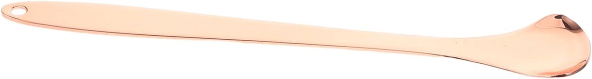 Tongschraper RVS - Tongreiniger Metaal - Frisse Adem Krijgen - Ergonomisch Ontwerp - 15 cm - Roségoud