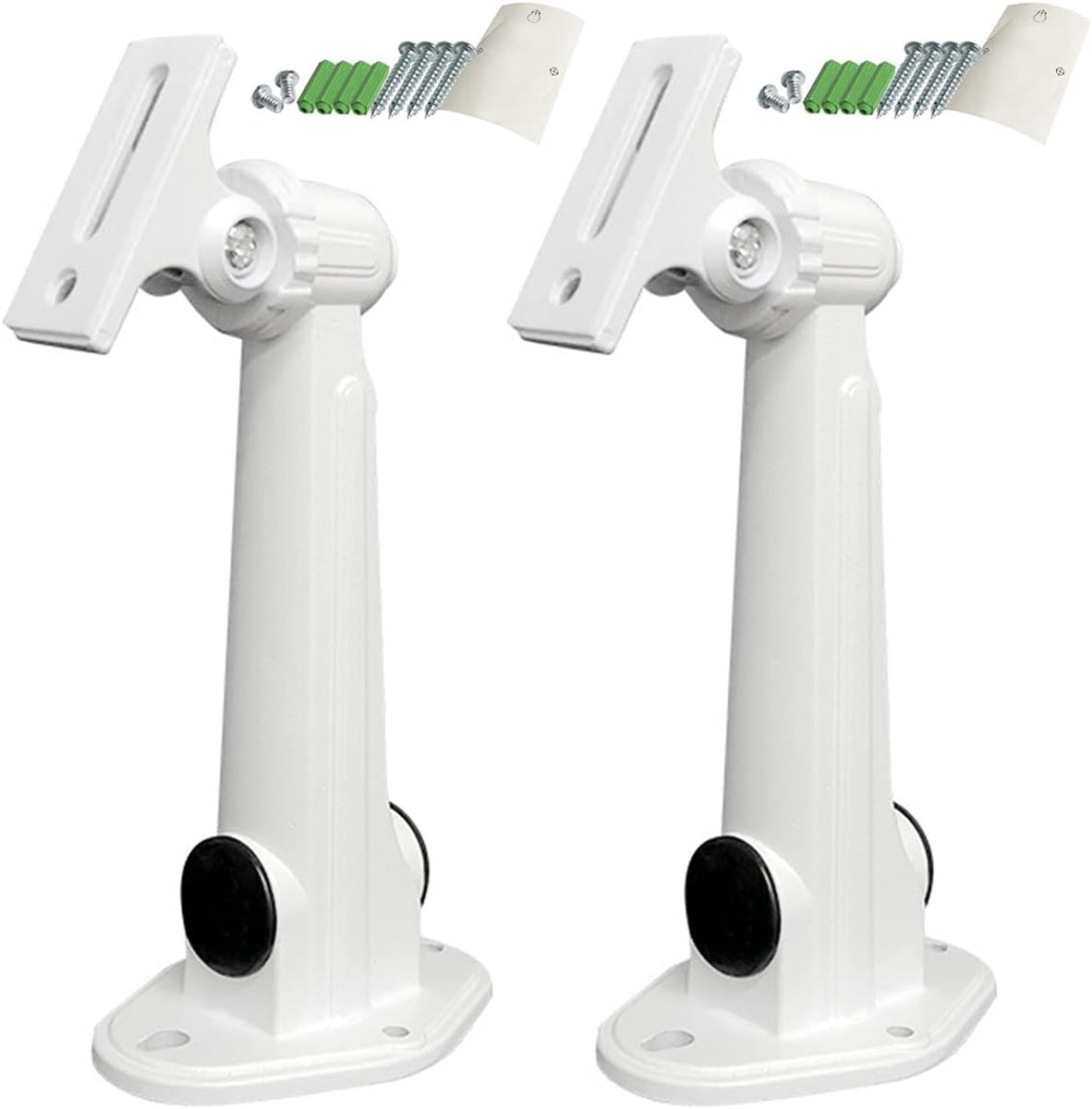 Camera wandhouder 360° - verstelbaar met 2 stuks - geschikt voor binnen en buiten - ShopVlot
