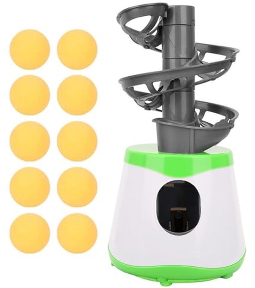 Tafeltennistrainer - Pingpong bal - Training Oefenen - Automatische Launcher - 660 g - Zwart