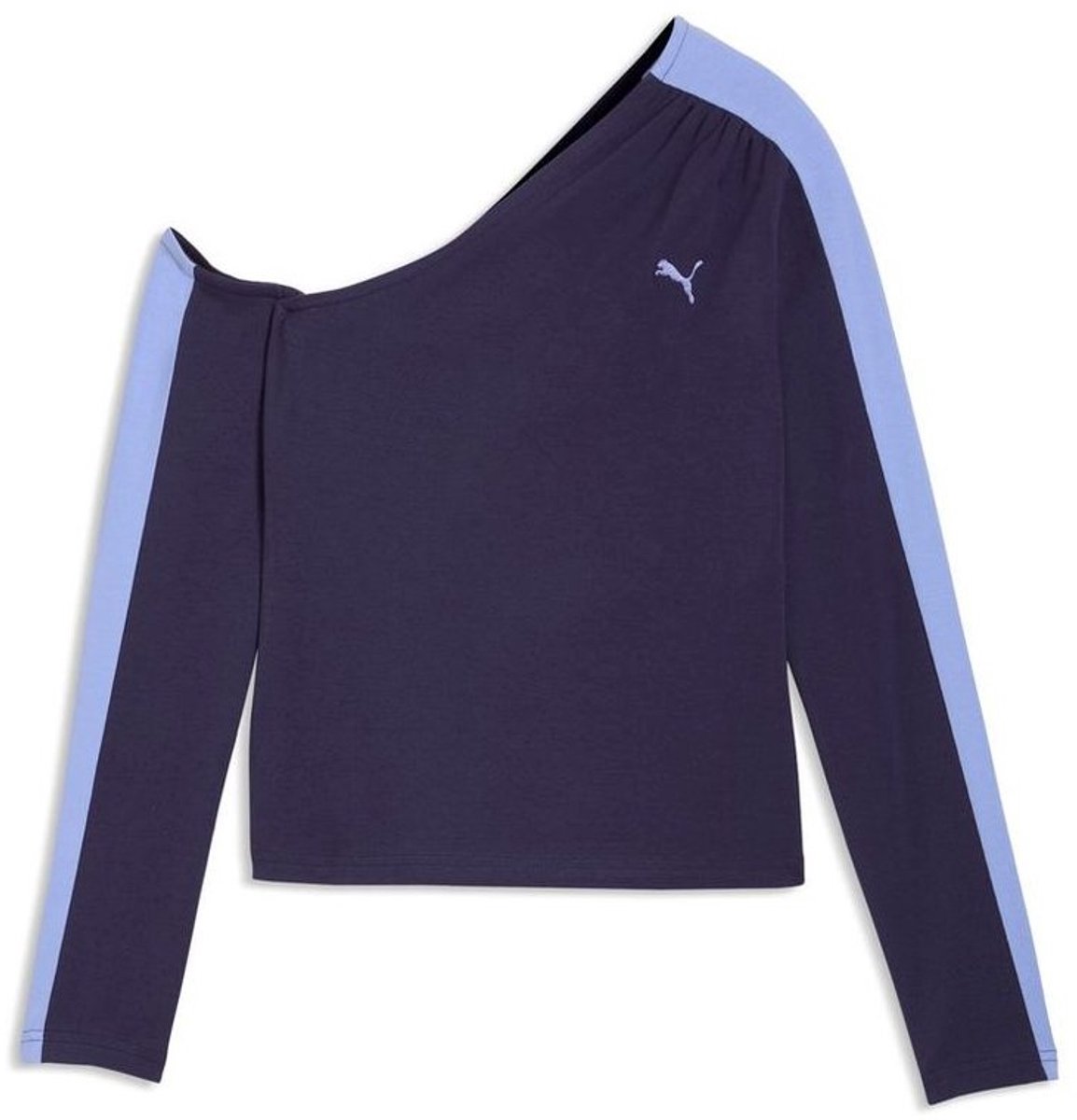 Puma Damesoverhemd T7 Asymmetric Longsleeve 634623 Deep Plum