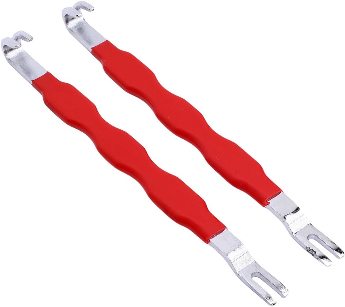 SnelShoppen - 2 Stuks Elektrische Ontkoppelstaven, Automatische Terminal Connector Verwijder Tool, Universele Connector Plug Tang Voor Auto's en Vrach