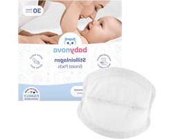 Zoogcompressen Borstcompressen Verbandjes - Borstvoeding Geven - Individueel Verpakt - 30 - Wit - 30 stuks