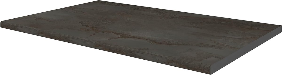 Keukenwerkblad - Aanrechtblad Werkblad - Keukenrenovatie - Onderhoudsvriendelijk Oppervlak - 100 x 60 cm - Antraciet