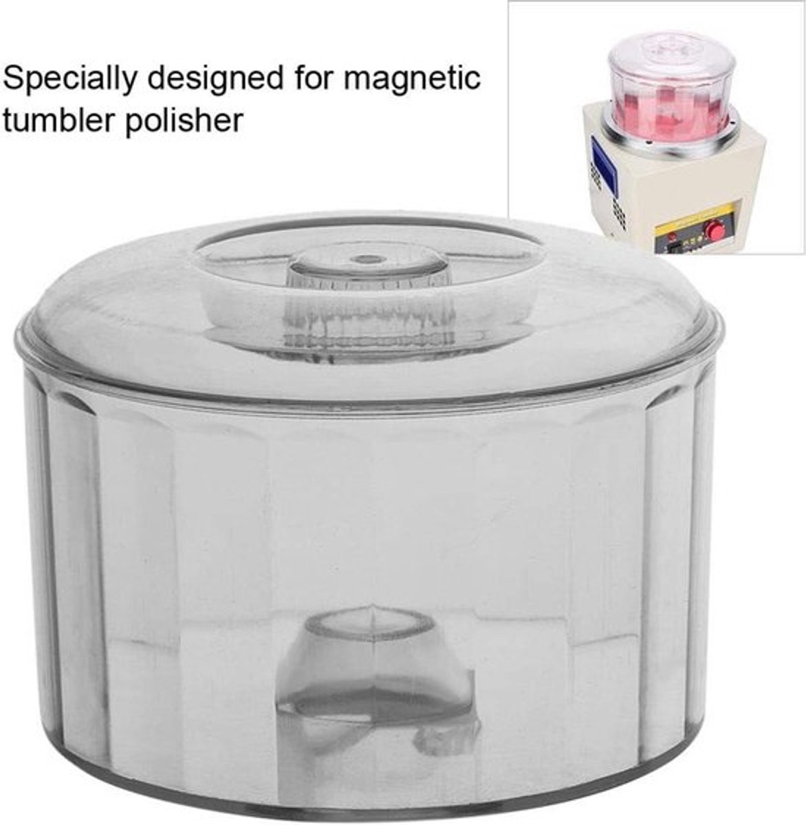 Magnetische sieraden polijsttrommel voor snelle reiniging - Plastic