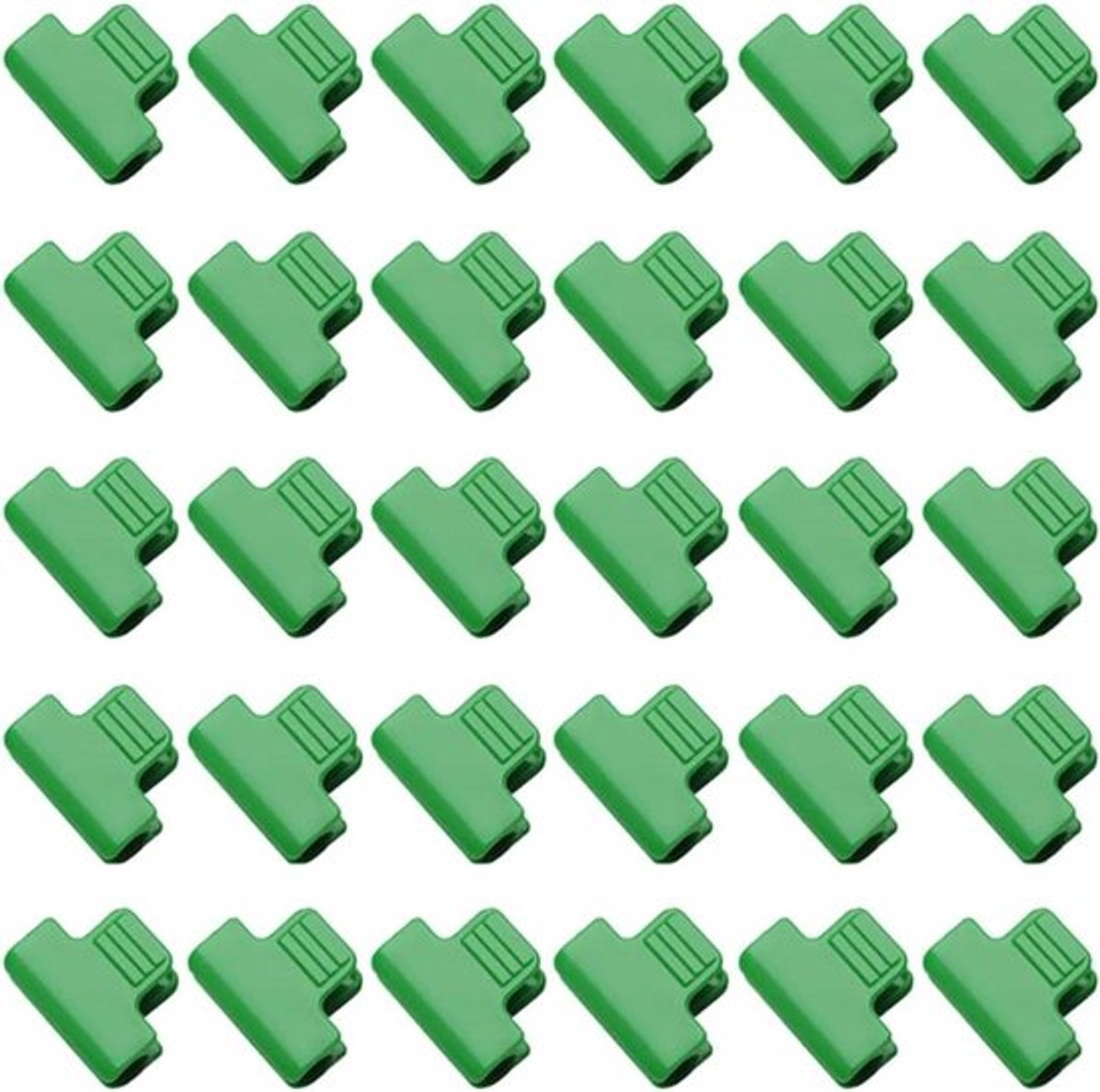 8mm Greenhouse Clamps Plant Clips Film Row Cover Netting Tunnel Hoop