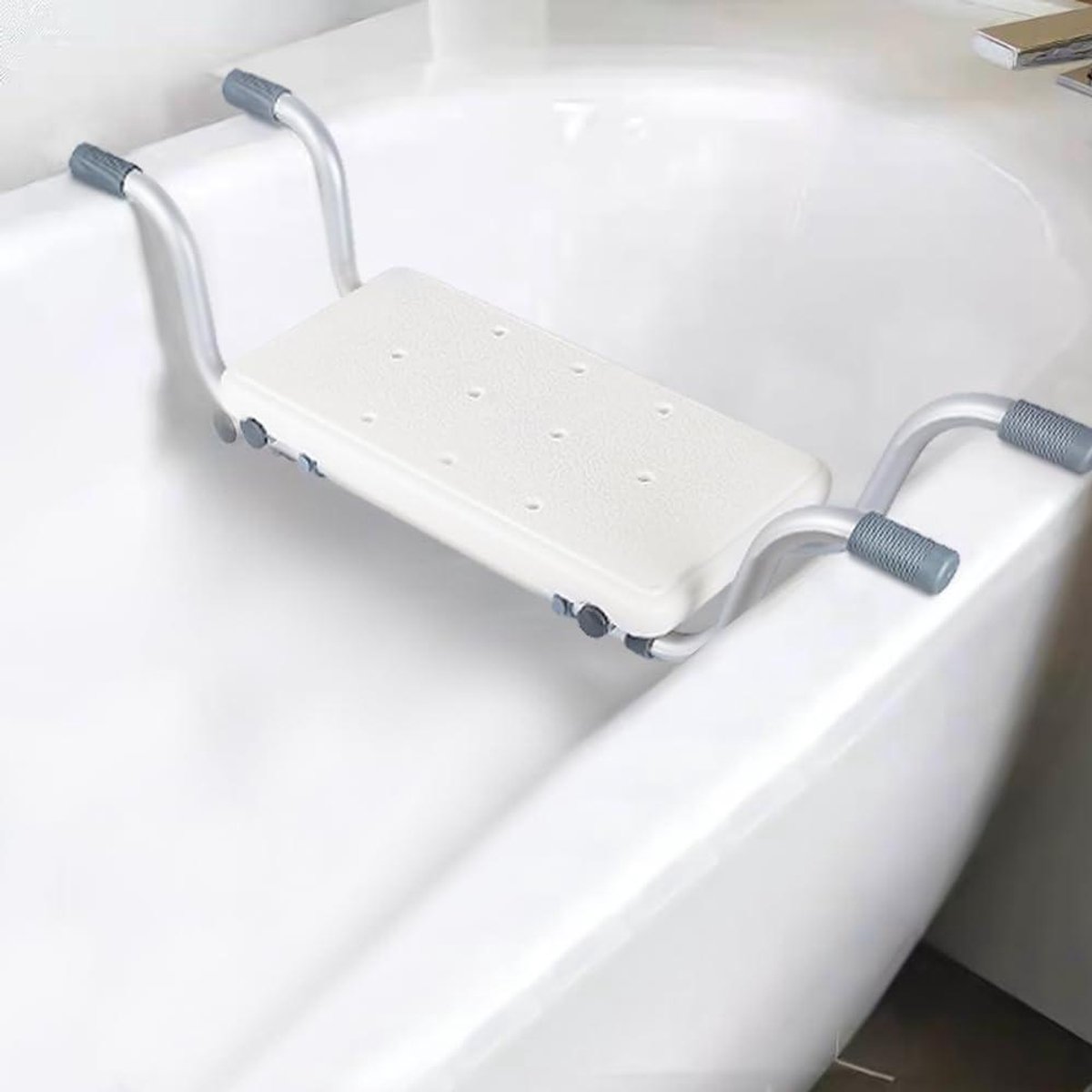 Badstoel - Hangstoel Douche - Veilig Douchen - Geen Montage Nodig - 73-83 cm - Wit