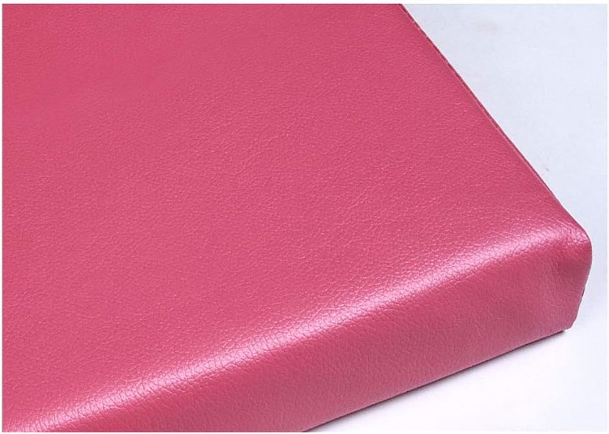 wangk Lange bankkussen, Zwennen 2 of 3 zitsbank Mat Pad Vervanging Matras Reizen Seat Pad Indoor Outdoor, 5cm Dikke Outdoor Bank Kussen Pad-Roze 80×35×5cm (31×14×2in)
