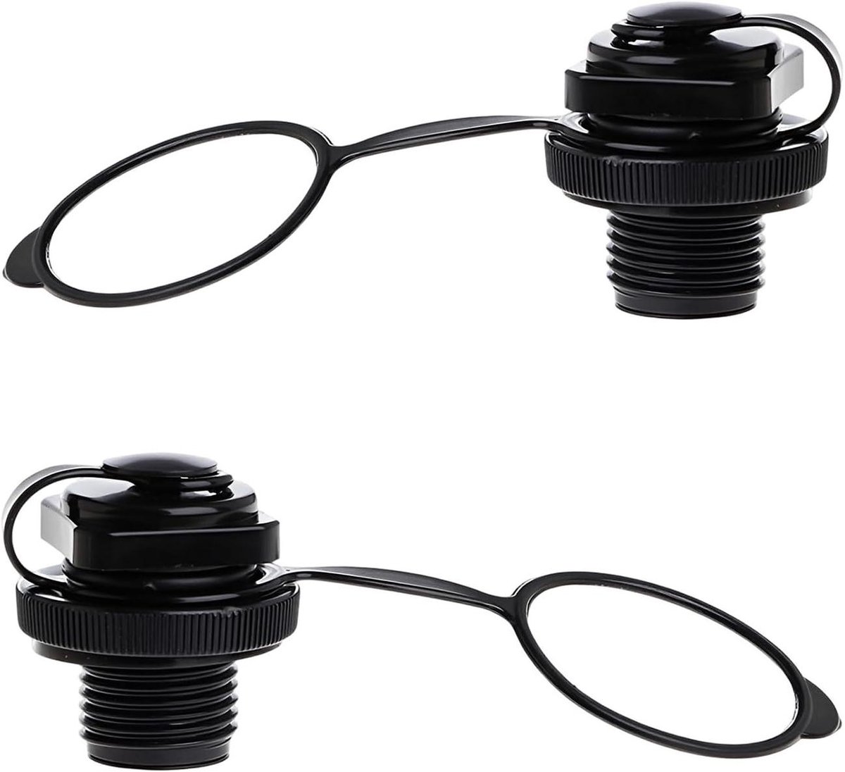 2x Universele Rubberbootventielen voor Kajak, Kano en Opblaasbare Boten