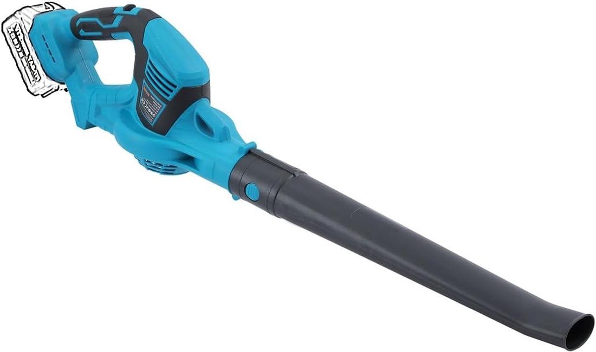 Draadloze Bladblazer - Luchtblazer Krachtig - Tuin Werkplaats Reinigen - Compatibel met 18V 21V - 4 5m³ min - Blauw