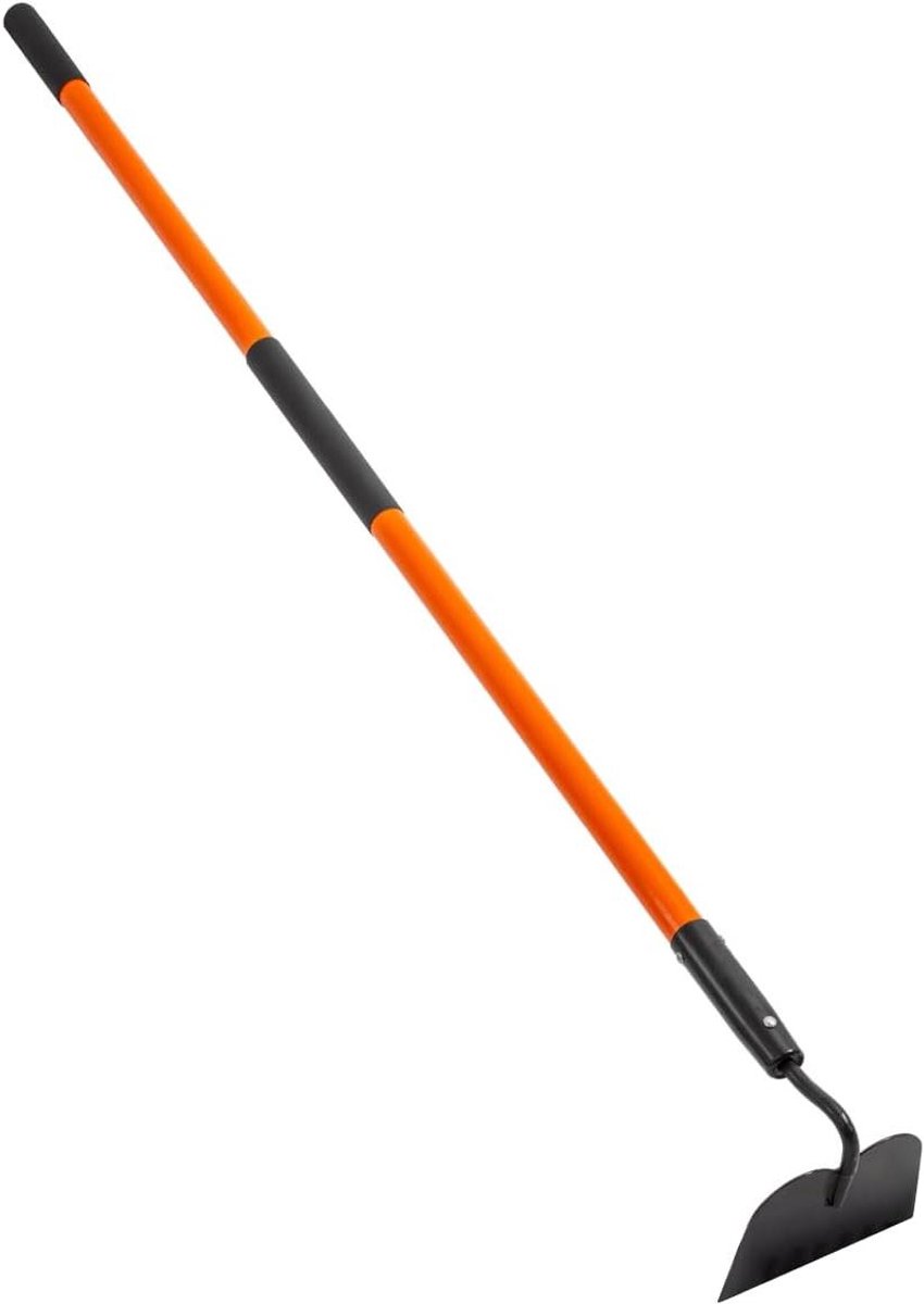 Schoffel voor wieden - Onkruidsteker tuin - Tuinonderhoud versnellen - Ergonomisch handvat - 147 cm lengte - Grijs