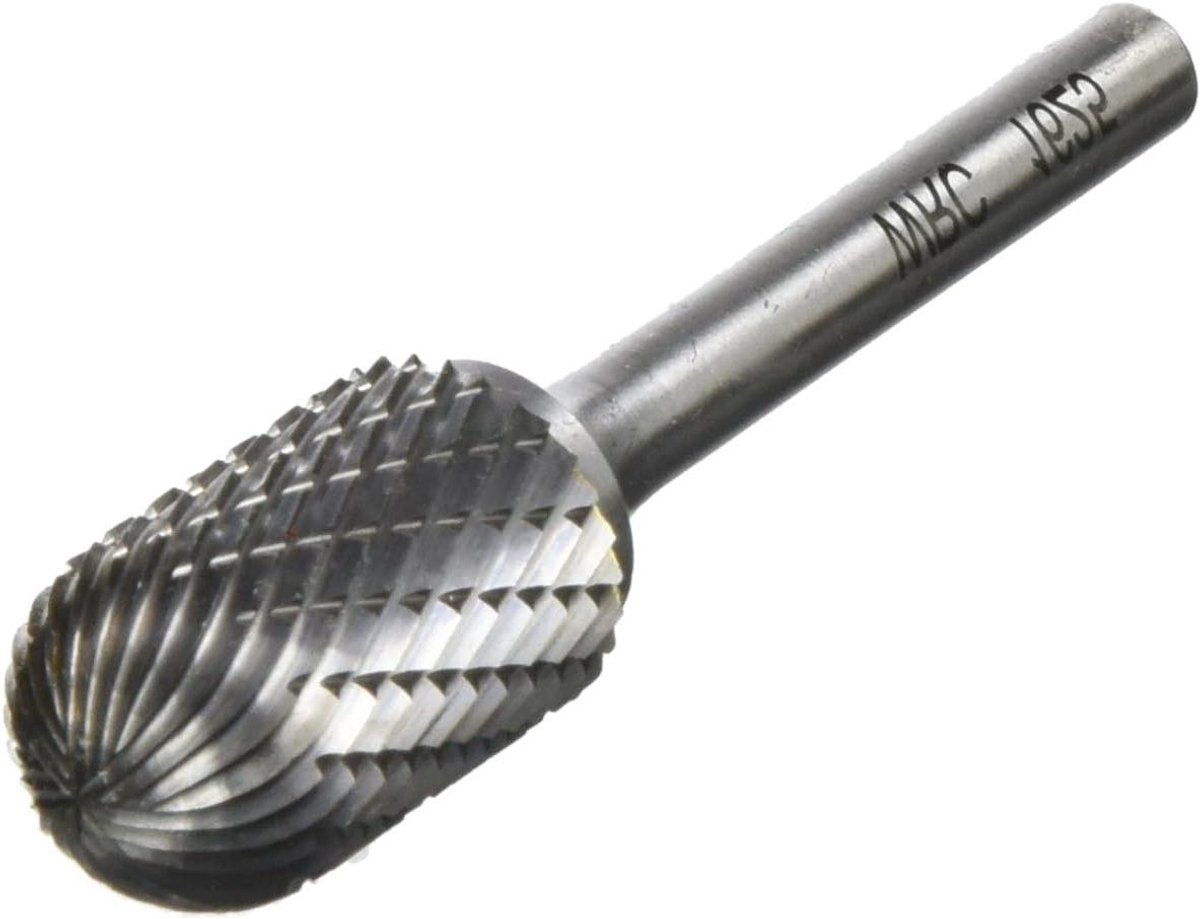 HM-freesstift Vorm C - Metaalbewerking Frees - Metaal Bewerken - Kruisvertanding - 16 mm - Zilverkleurig