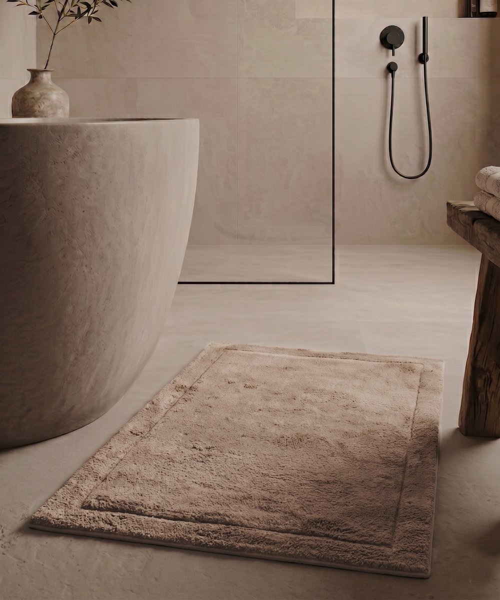 Badmat - Lunja beige 70x110