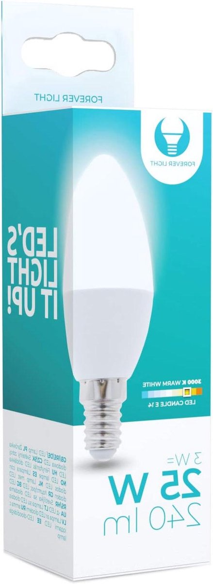 LED E14 Lampen - Kaarslampen Gloeilampen - Sfeerverlichting Creëren - Energiebesparend - 6 stuks - Warm Wit