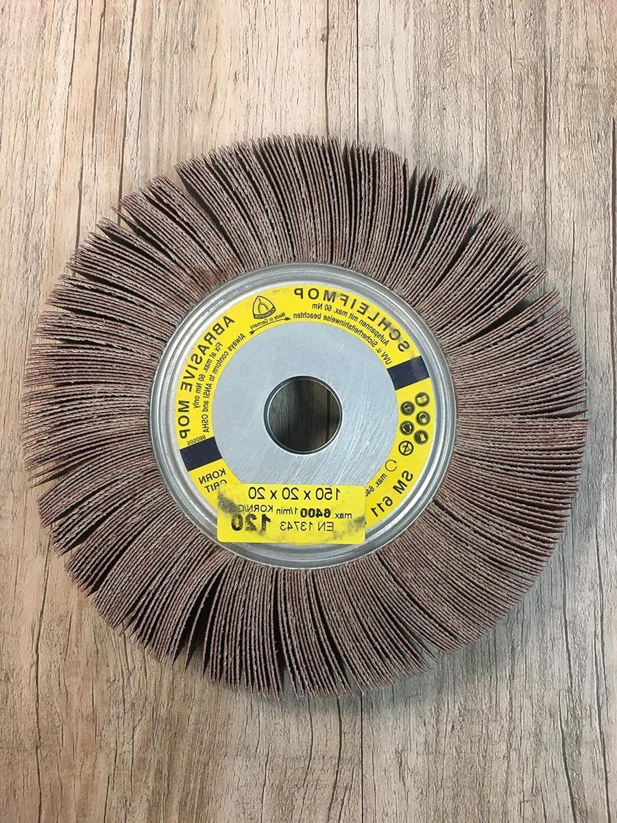 Flap Disc - Slijpschijf Lamellen - Metaal Bewerken - Hoge Kwaliteit - 150 x 20 x 20 mm - Bruin