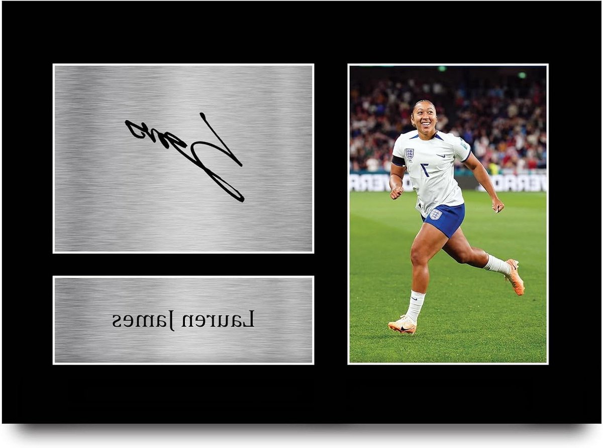 Gesigneerde Foto Reproductie - Voetbal Memorabilia - Cadeau Idee - Gedrukte Handtekening Replica - A4 Formaat - Niet Van Toepassing