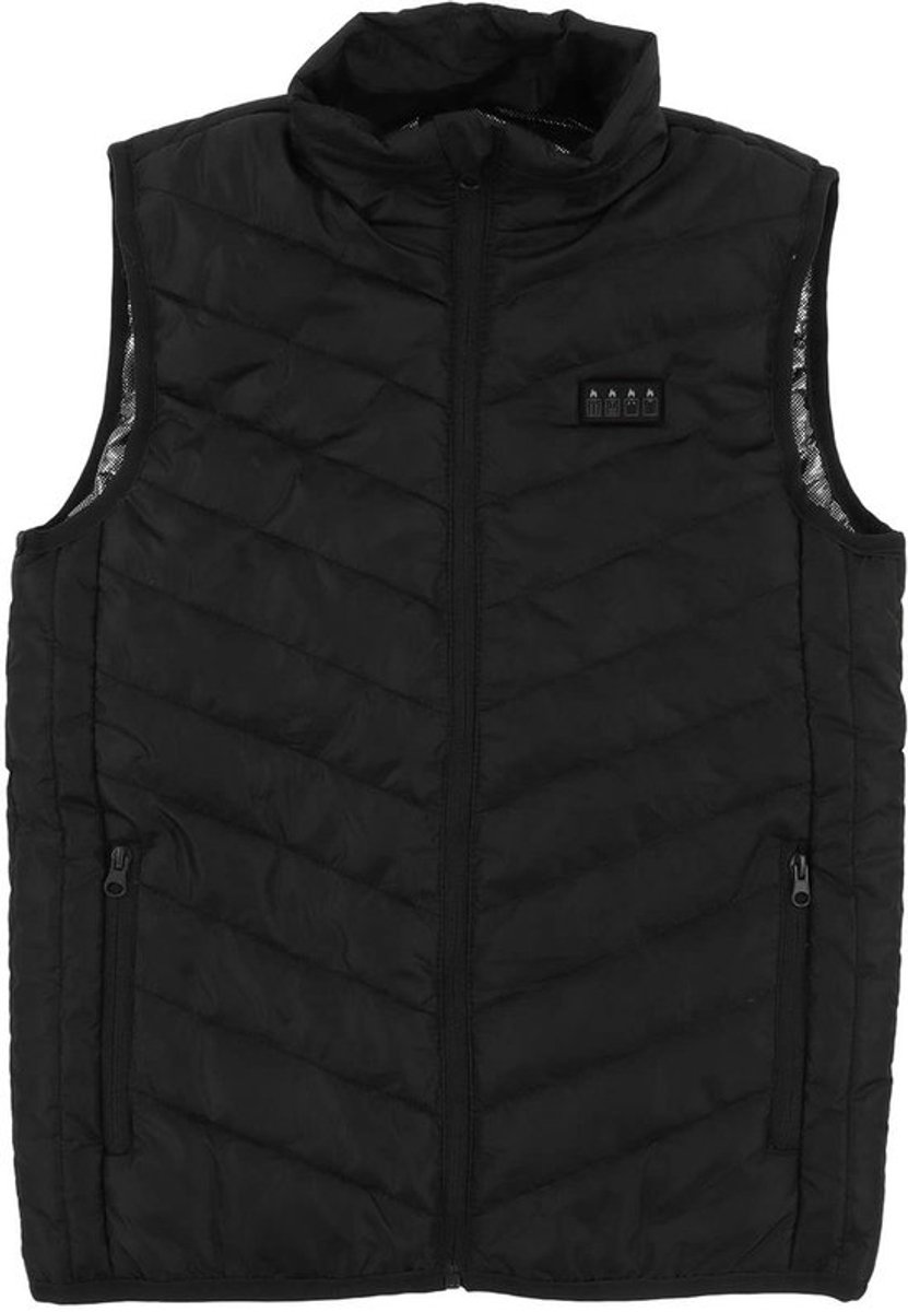 Dailygoody Elektrisch verwarmd vest Verwarmd vest Zwart