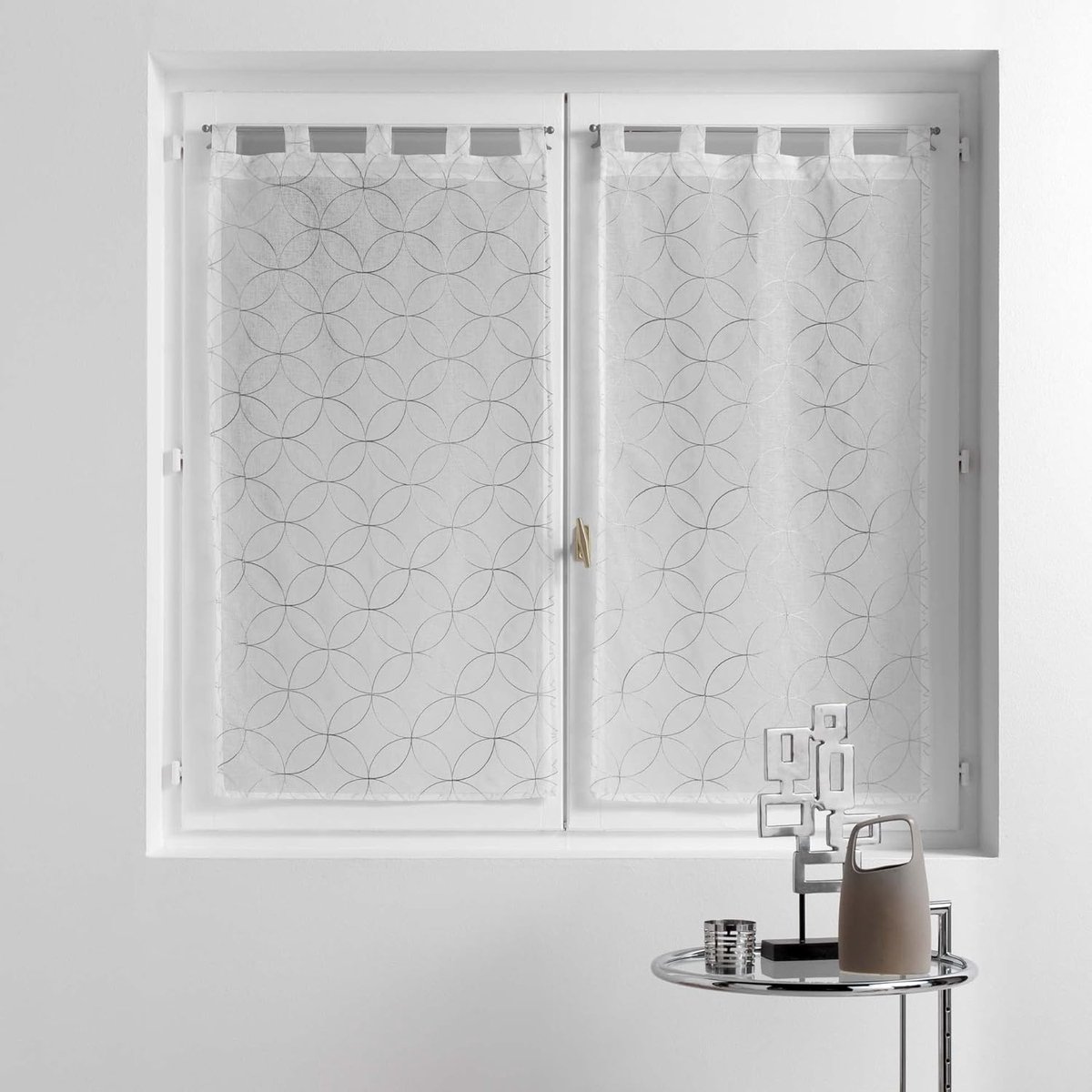 d'Intérieur Gordijn, grijs, 2 x 60 x 160 cm