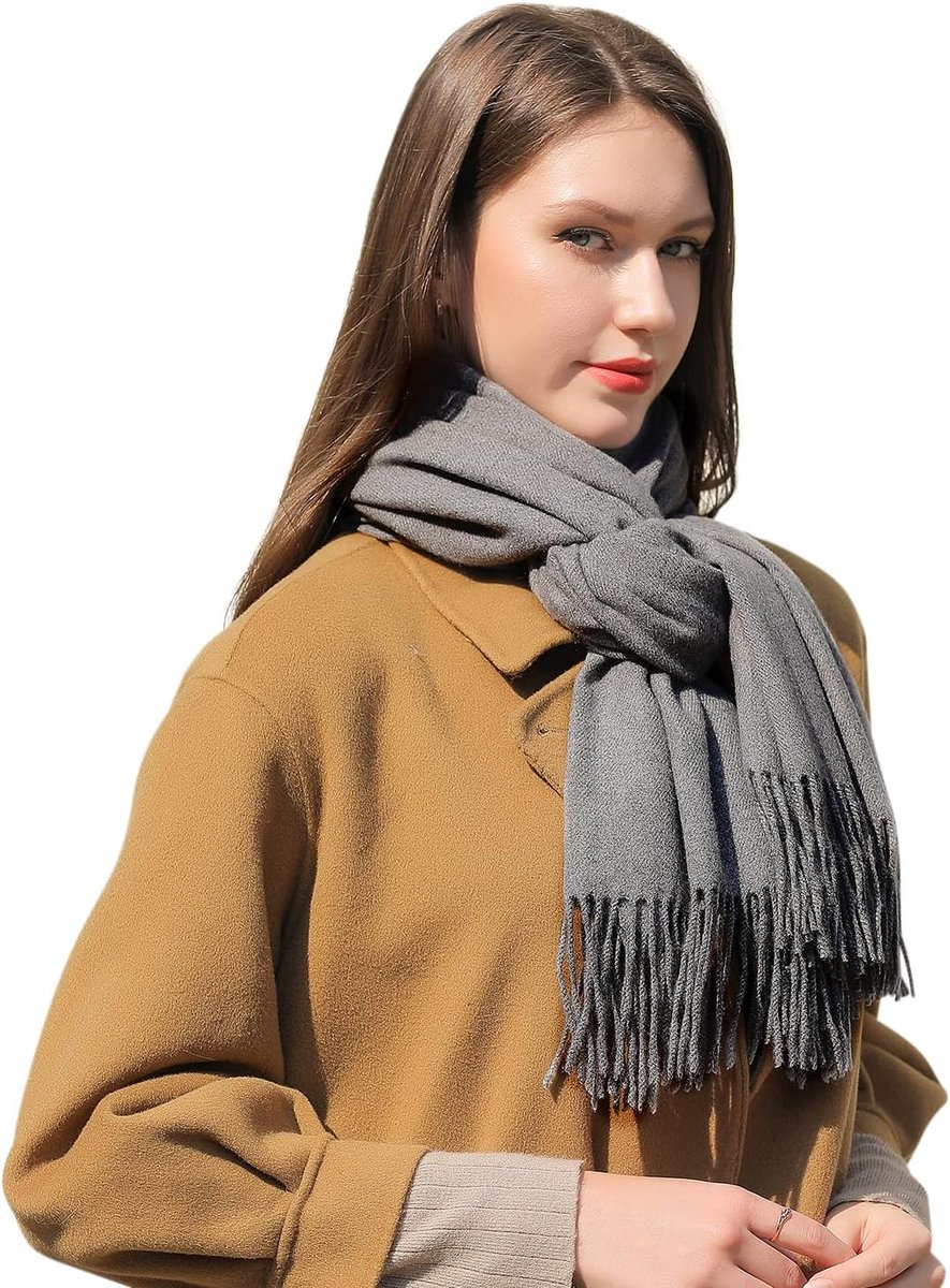 Dames Winter Sjaal warme en zachte XXL 200 x 70 cm
